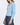 100% Cashmere LS Shrunken V Neck-Sea Biscuit Del Mar