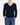 100% Cashmere LS Shrunken V Neck-Sea Biscuit Del Mar