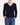100% Cashmere LS Shrunken V Neck-Sea Biscuit Del Mar