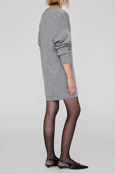 Essex Dress in Grey Melange