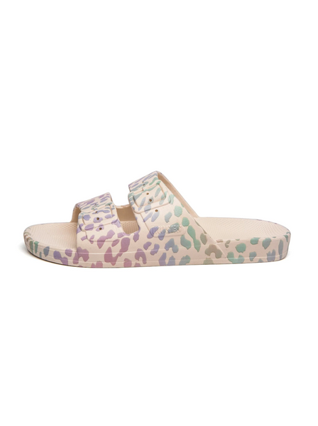 Adult Moses Sandal - Fancy | Rosie + Felina 1 Stone + Dots Stone Toffee-Sea Biscuit Del Mar
