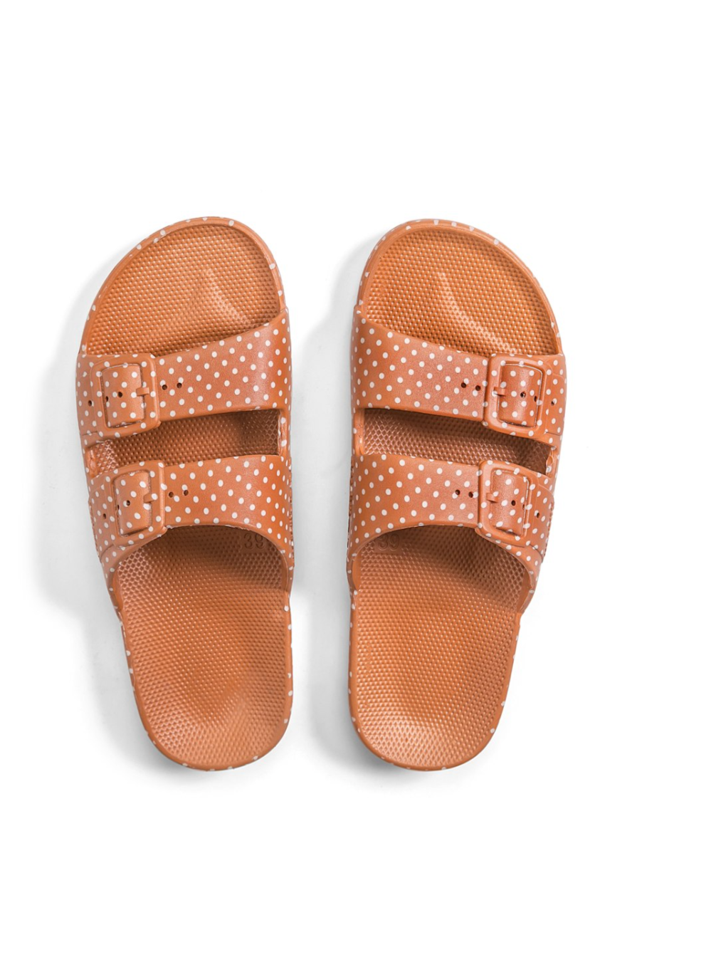 Adult Moses Sandal - Fancy | Rosie + Felina 1 Stone + Dots Stone Toffee-Sea Biscuit Del Mar