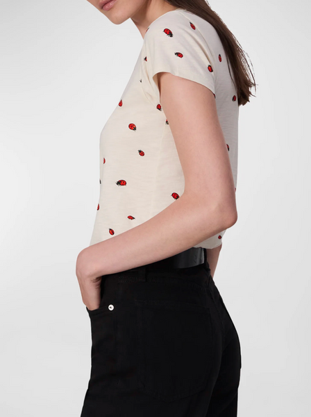 All Over Ladybug Tee-Sea Biscuit Del Mar