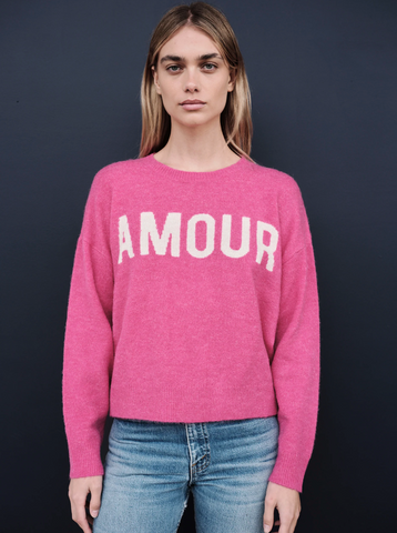 Amour Oversized Sweater-Sea Biscuit Del Mar