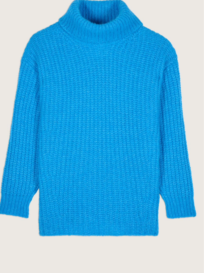Bero Long Sleeved Sweater-Sea Biscuit Del Mar