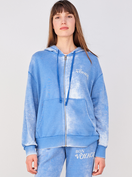 Bon Voyage Zip Hoodie-Sea Biscuit Del Mar