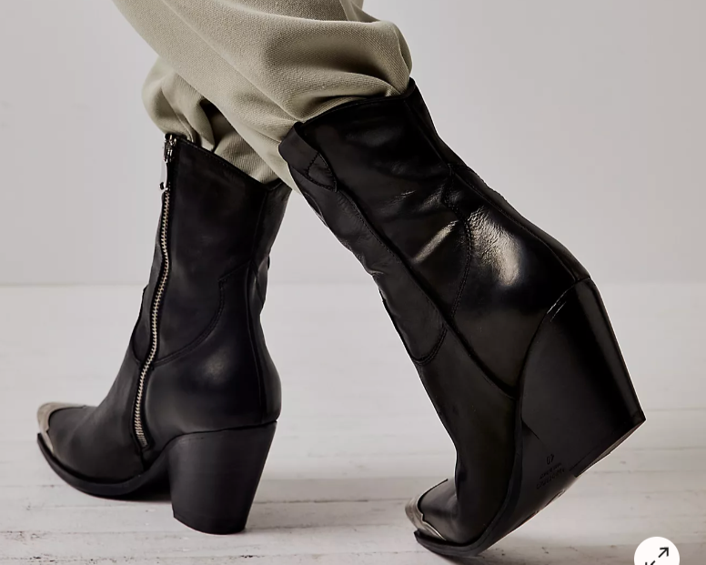 Brayden Western Boot – Sea Biscuit