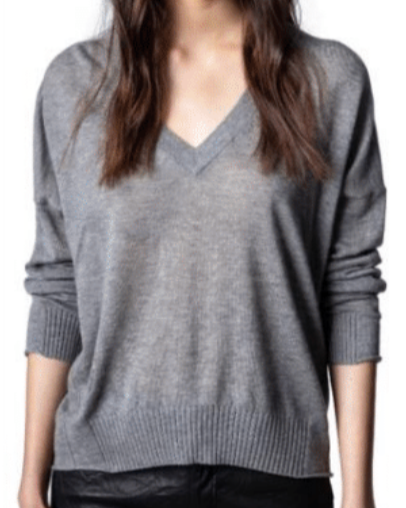 Brumy Cashmere Sweater | Zadig & Voltaire-Sea Biscuit Del Mar