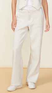 Brushed Thermal Patch Pocket Pants-Sea Biscuit Del Mar