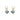 Calypso Ceramic Fish Earrings-Sea Biscuit Del Mar