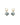Calypso Ceramic Fish Earrings-Sea Biscuit Del Mar