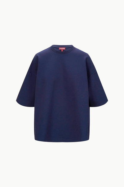 Capsule Top in Navy-Sea Biscuit Del Mar