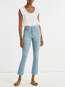 Carly Cropped High Rise Kick Flare | Bail Out-Sea Biscuit Del Mar