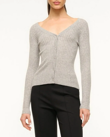 Cashmere Cargo Sweater | Staud-Sea Biscuit Del Mar