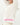 Cashmere Wool Heavy Trim Crew in Cream and Neon Pink-Sea Biscuit Del Mar