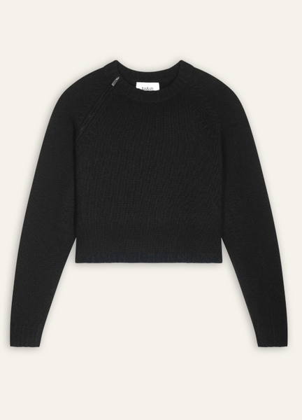 Corvy Cashmere Sweater | Ba&Sh-Sea Biscuit Del Mar