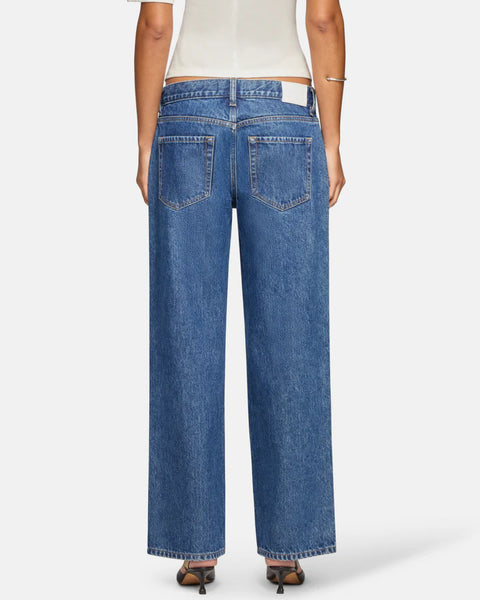 Cropped Low Rise Baggy in Manhattan-Sea Biscuit Del Mar