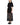 Diane Lace Knit Combo Dress | Black-Sea Biscuit Del Mar