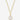 Drop of Perfection Necklace | Gold/White Diamondettes-Sea Biscuit Del Mar