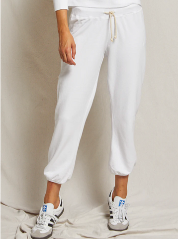 French Terry Toni Jogger-Sea Biscuit Del Mar