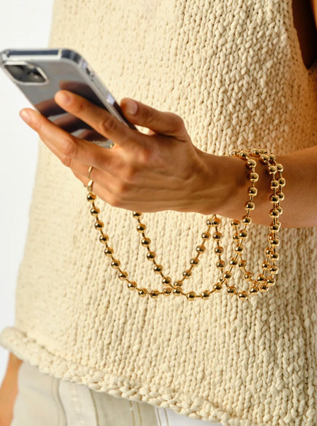 Gold Ball Chain-Sea Biscuit Del Mar