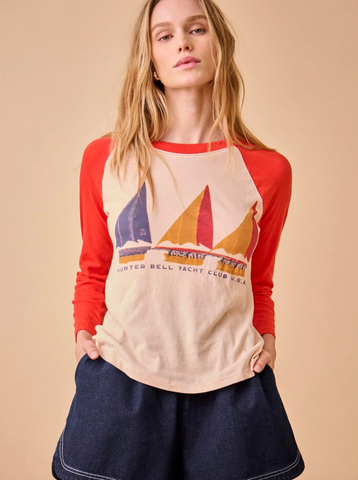 H.B. Yacht Club Tee-Sea Biscuit Del Mar