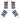 Heart Rugby Socks - White/Navy-Sea Biscuit Del Mar