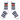 Heart Rugby Socks - White/Navy-Sea Biscuit Del Mar