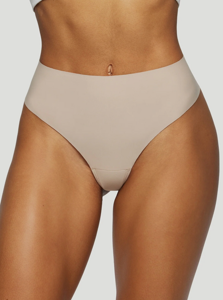 High Rise Thong-Sea Biscuit Del Mar