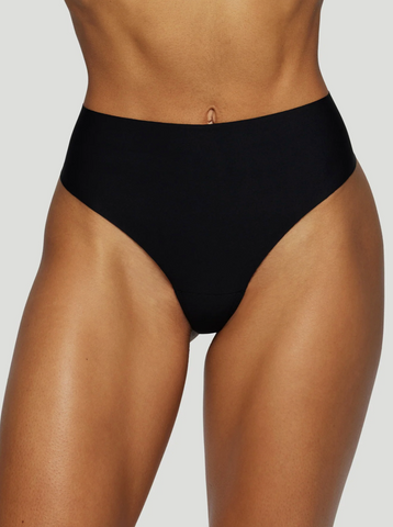 High Rise Thong-Sea Biscuit Del Mar
