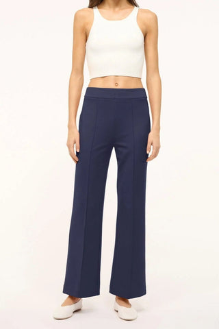 Knack Pant in Navy-Sea Biscuit Del Mar