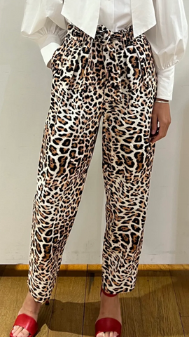 Legacy Pant in Leopard | Hunter Bell-Sea Biscuit Del Mar