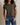 Lisa Fitted Cotton Tee | Dark Olive-Sea Biscuit Del Mar