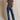 Lisa Fitted Cotton Tee | Dark Olive-Sea Biscuit Del Mar