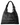 Love Me "Knot" Puffer Purse Tote in Shimmer Black-Sea Biscuit Del Mar