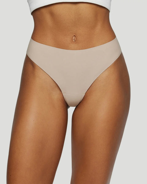 Mid Rise Thong-Sea Biscuit Del Mar