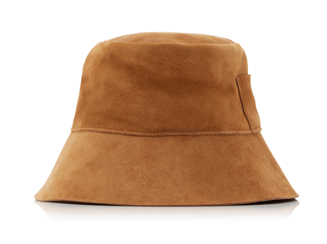 On The Rocks Suede Bucket Hat-Sea Biscuit Del Mar