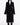 Pagoda Brando Trumpet Sleeve Coat | Black-Sea Biscuit Del Mar