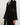 Pagoda Brando Trumpet Sleeve Coat | Black-Sea Biscuit Del Mar