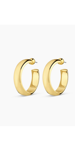 Paseo Hoops | Gold-Sea Biscuit Del Mar