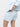 Pax Crinkled Leather Shorts | Baby Blue-Sea Biscuit Del Mar