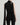 Scarf Tie Top | Black-Sea Biscuit Del Mar