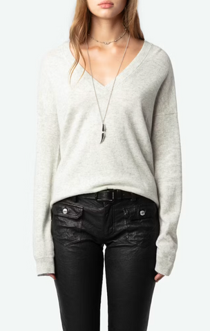 Vivi Patch Cashmere Jumper | Zadig & Voltaire