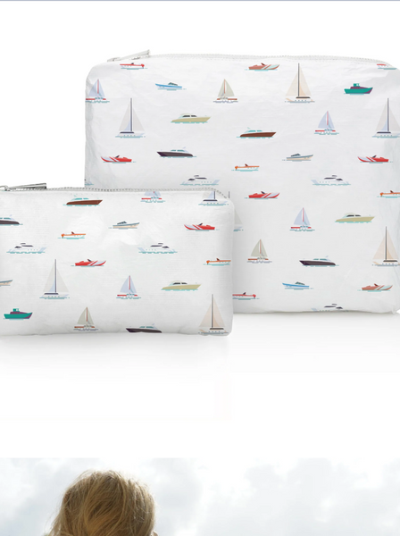 Set of Two | Set Sail Myriad of Nautical Boats-Sea Biscuit Del Mar