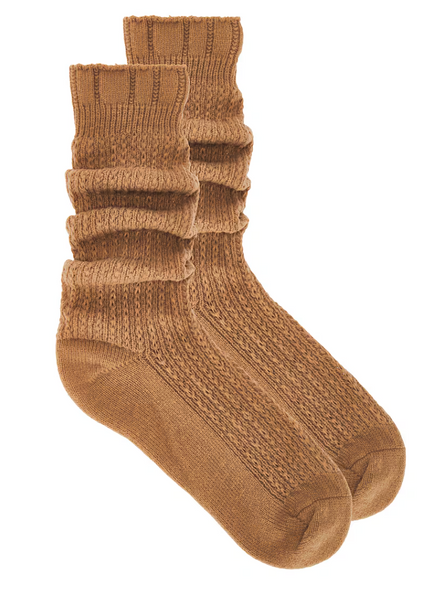 Staple Slouch Socks | Free People-Sea Biscuit Del Mar