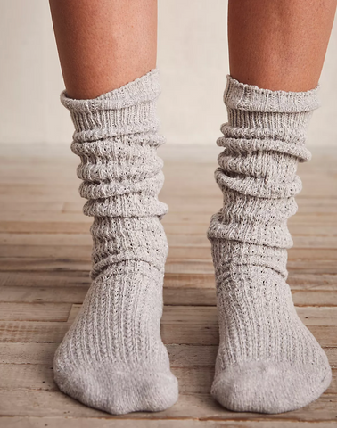 Staple Slouch Socks | Free People-Sea Biscuit Del Mar