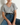 Stevie Cuffed V-neck-Sea Biscuit Del Mar