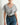 Stevie Cuffed V-neck-Sea Biscuit Del Mar