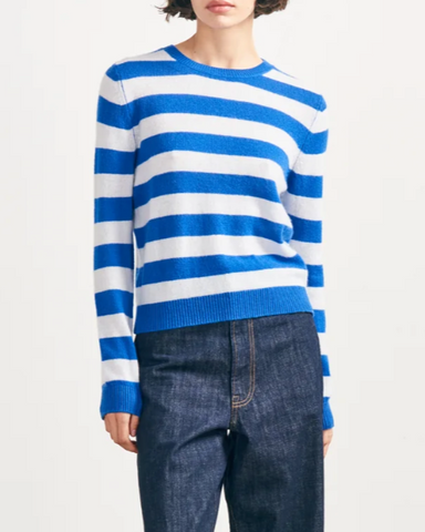 Stripe Crew | JUMPER 1234-Sea Biscuit Del Mar