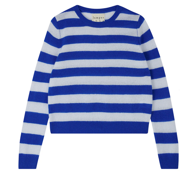 Stripe Crew | JUMPER 1234-Sea Biscuit Del Mar